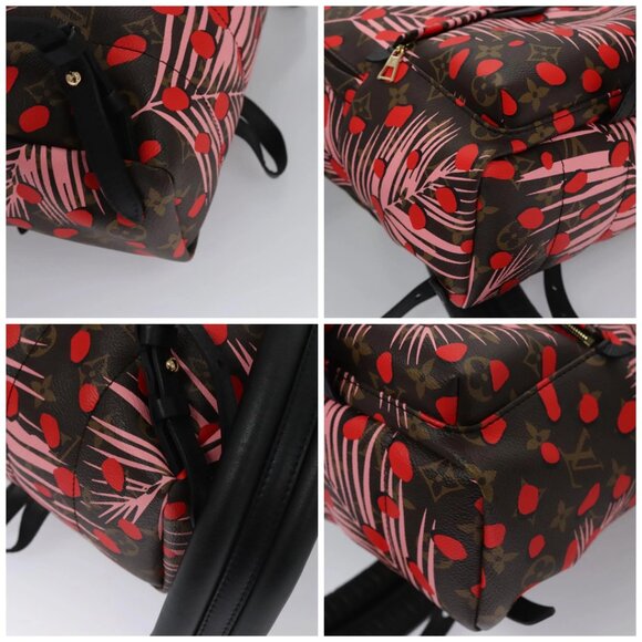LOUIS VUITTON Monogram jungle Dot Palm Springs PM Backpack M41981 Auth 115982SV - Picture 14 of 16